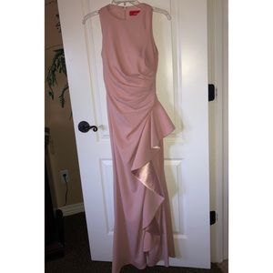 Dusty rose formal gown